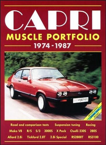 Capri Muscle Portfolio 1974-1987 (Ford (European) Road Test Book) by R.M. Clarke, 9781855202122