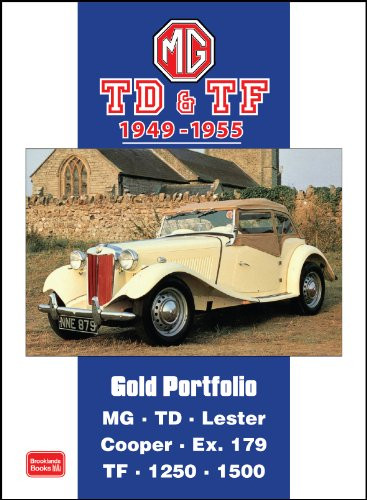 MG TD-TF 1949-1955 (Gold Portfolio) by R.M. Clarke, 9781855203167