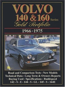 Volvo 140 & 160 (Gold Portfolio 1966-1975) by R.M. Clarke, 9781855203280