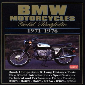BMW Motorcycles 1971-76 Gold Portfolio by R.M. Clarke, 9781855203785