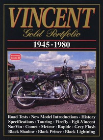 Vincent 1945-1980 Gold Portfolio by R.M. Clarke, 9781855203860