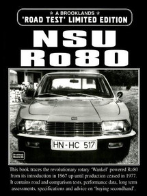 NSU Ro80 Road Test Limited Edition by R.M Clarke, 9781855204089