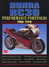 Honda RC30 Performance Portfolio 1988-1992 by R.M. Clarke, 9781855204331
