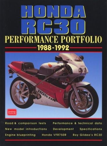 Honda RC30 Performance Portfolio 1988-1992 by R.M. Clarke, 9781855204331