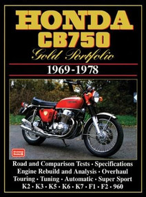 Honda CB750 1969-78 Gold Portfolio by R.M. Clarke, 9781855204669