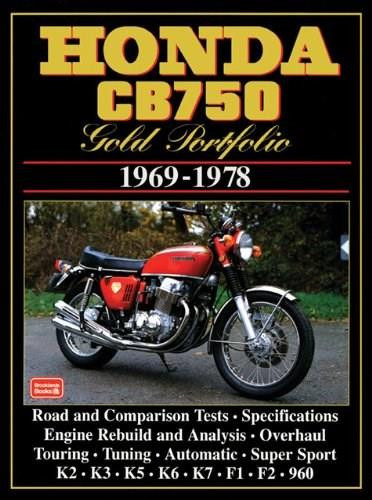 Honda CB750 1969-78 Gold Portfolio by R.M. Clarke, 9781855204669
