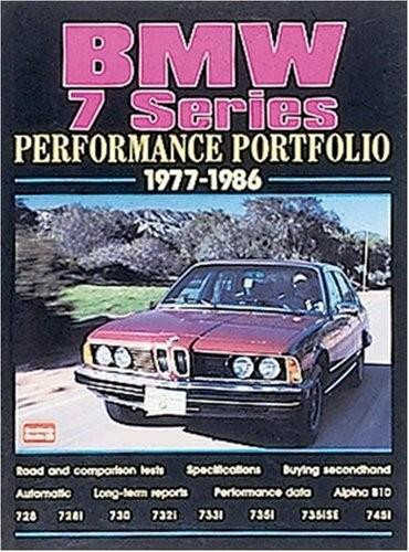 BMW 7 Series 1977-86 Performance Portfolio by R.M. Clarke, 9781855204867