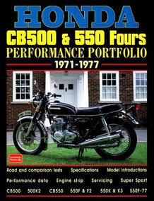 Honda CB500 & 550 Fours (Performance Portfolio 1971-1977) by R.M. Clarke, 9781855204959