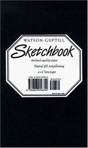 Small Sketchbook (Kivar, Black) (Black) (Miniature Edition) by Watson-Guptill, 9780823056354