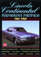 Lincoln Continental 1961-1969 Performance Portfolio by R.M. Clarke, 9781855205116