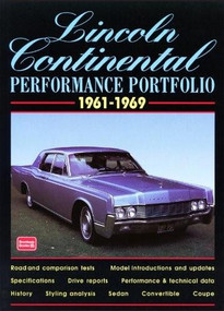 Lincoln Continental 1961-1969 Performance Portfolio by R.M. Clarke, 9781855205116