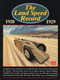 The Land Speed Record 1920-1929 by R.M. Clarke, 9781855205147