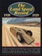 The Land Speed Record 1920-1929 by R.M. Clarke, 9781855205147