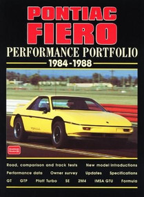 Pontiac Fiero 1984-1988 -Performance Portfolio by R.M. Clarke, 9781855205321