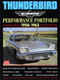 Thunderbird 1958-1963-Performance Portfolio by R.M. Clarke, 9781855205390