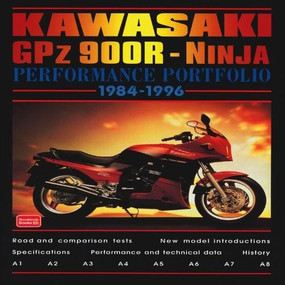 Kawasaki GPz 900R-Ninja 1984-1996 Performance Portfolio by R.M. Clarke, 9781855205574