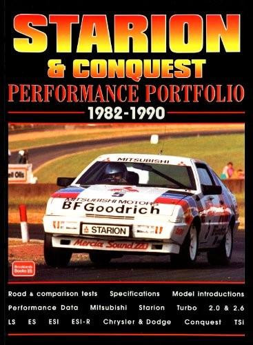 Starion & Conquest Performance Portfolio 1982-90 by R.M. Clarke, 9781855205710