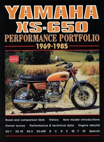 Yamaha XS-650 1969-1985 (Performance Portfolio) by R.M. Clarke, 9781855205741