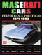 Maserati Cars 1971-1982 -Performance Portfolio by R.M. Clarke, 9781855206007