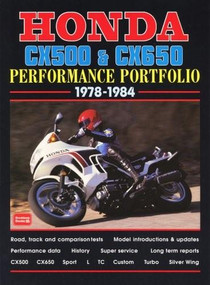 Honda CX500 & CX650 1978-1984 Performance Portfolio by R.M. Clarke, 9781855206304