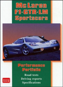McLaren F1 GTR LM Sportscars Performance Portfolio by R.M. Clarke, 9781855206557