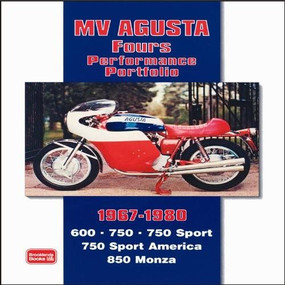 MV Agusta Fours Performance Portfolio 1967-1980 by R.M. Clarke, 9781855206670