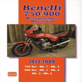 Benelli 750/900 Performance Portfolio 1973-1989 by R.M. Clarke, 9781855206687
