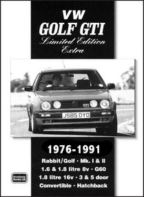 VW Golf GTI 1976-1991 -Limited Edition Extra by R.M. Clarke, 9781855206748