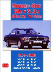 Mercedes-Benz SLs & SLCs Ultimate Portfolio 1971-1989 by R.M. Clarke, 9781855206779