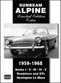 Sunbeam Alpine Limited Edition Extra 1959-1968 by R.M. Clarke, 9781855206861