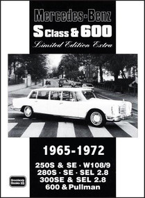 Mercedes-Benz S Class & 600 Limited Edition 1965-1972 by R.M. Clarke, 9781855206939