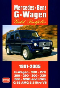 Mercedes-Benz G-Wagen Gold Portfolio 1981-2005 by R.M. Clarke, 9781855206991