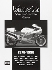 Bimota Limited Edition Extra 1978-1990 by R.M. Clarke, 9781855207080