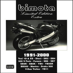 Bimota Limited Edition Extra 1991-2000 by R.M. Clarke, 9781855207097