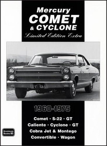 Mercury Comet & Cyclone Limited Edition Extra 1960-1975 by R.M. Clarke, 9781855207134