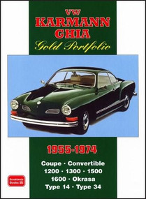 VW Karmann Ghia Gold Portfolio 1955-1974 by R.M. Clarke, 9781855207189