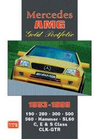 Mercedes AMG Gold Portfolio 1983-1999 by R.M. Clarke, 9781855207455