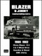 Chevy Blazer & Jimmy Limited Edition Extra 1969-1982 by R.M. Clarke, 9781855207530