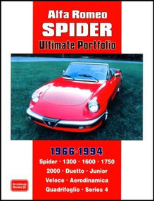 Alfa Romeo Spider Ultimate Portfolio 1966-1994 by R.M. Clarke, 9781855207554