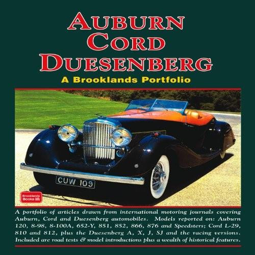 Auburn Cord Duesenberg by R.M. Clarke, 9781855209220