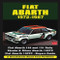 Fiat Abarth 1972-1987 by R.M. Clarke, 9781855209305