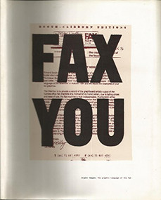 Fax You (Urgent Images) by Abrams, 9781861540508
