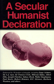 Secular Humanist Declaration by Paul Kurtz, 9780879751494