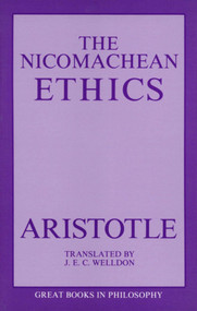 Nicomachean Ethics - 9780879753788 by Aristotle, J.E.C. Weldon, 9780879753788