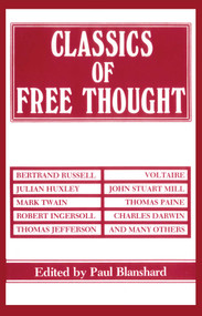 Classics of Free Thought by Paul Blanshard, 9780879754211