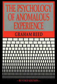 Psychology of Anomalous Experience by Graham Reed, 9780879754358
