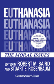 Euthanasia by Robert M. Baird, 9780879755553