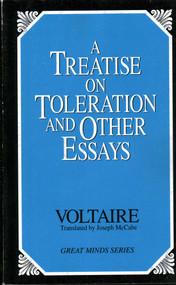 Treatise on Toleration and Other Essays by Voltaire, Joseph Mccabe, 9780879758813