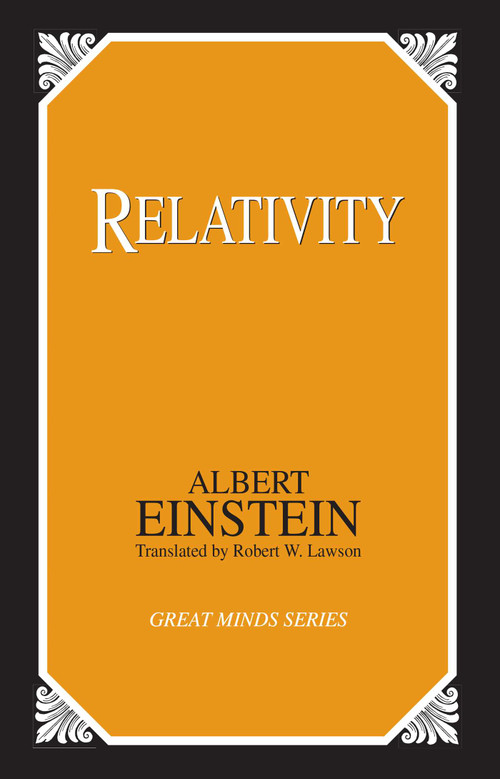 Relativity by Albert Einstein, 9780879759797
