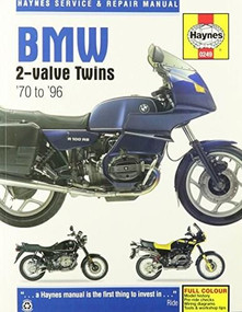 BMW 2-Valve Twins '70 to '96 by Editors of Haynes Manuals, 9780857339027